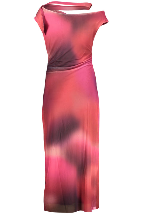 Desigual Abito Lungo Donna Viola