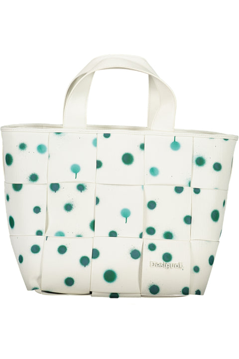 Desigual Borsa Donna Bianco
