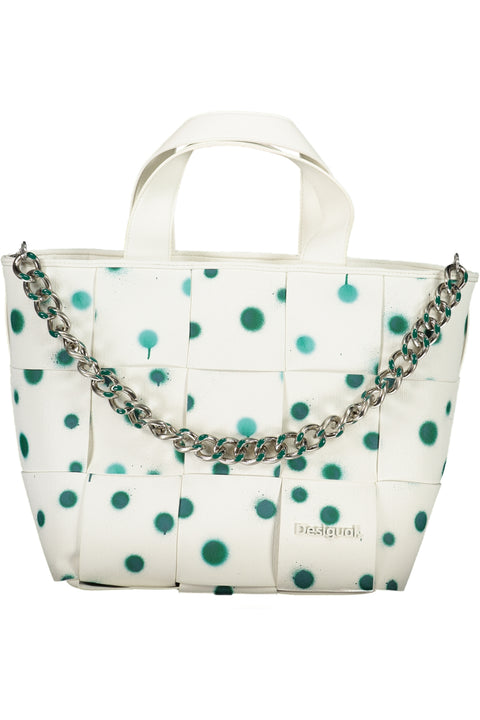 Desigual Borsa Donna Bianco