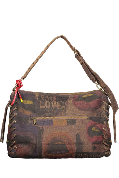 Desigual Borsa Donna Marrone