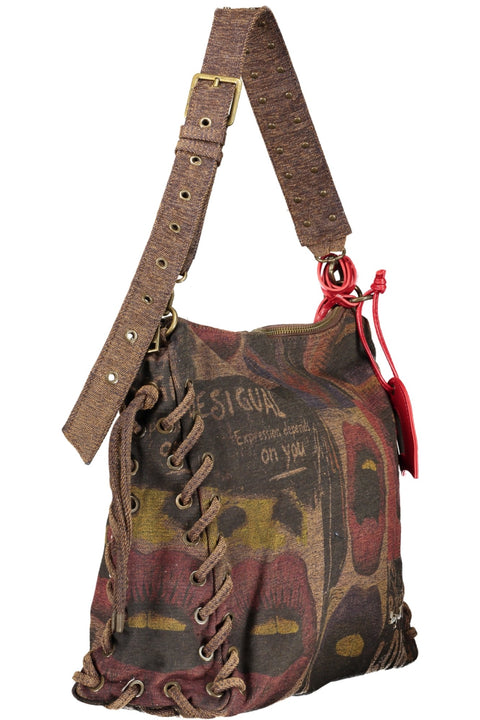 Desigual Borsa Donna Marrone
