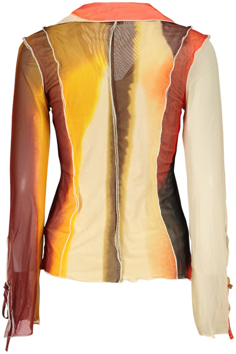 Desigual Camicia Maniche Lunghe Donna Beige