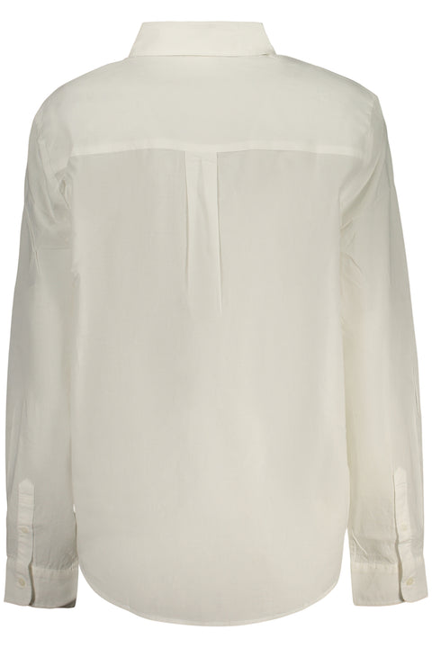 Desigual Camicia Maniche Lunghe Donna Bianco