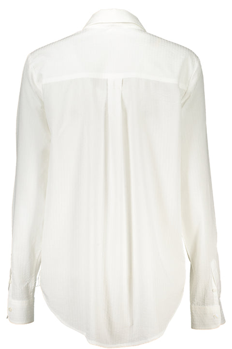 Desigual Camicia Maniche Lunghe Donna Bianco