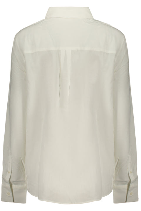 Desigual Camicia Maniche Lunghe Donna Bianco