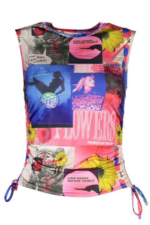 Desigual Canotta Donna Blu