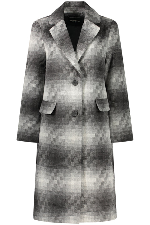 Desigual Cappotto Donna Grigio
