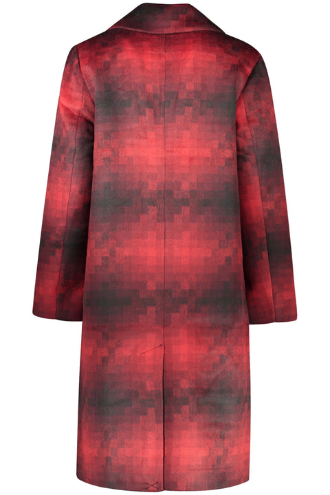 Desigual Cappotto Donna Rosso