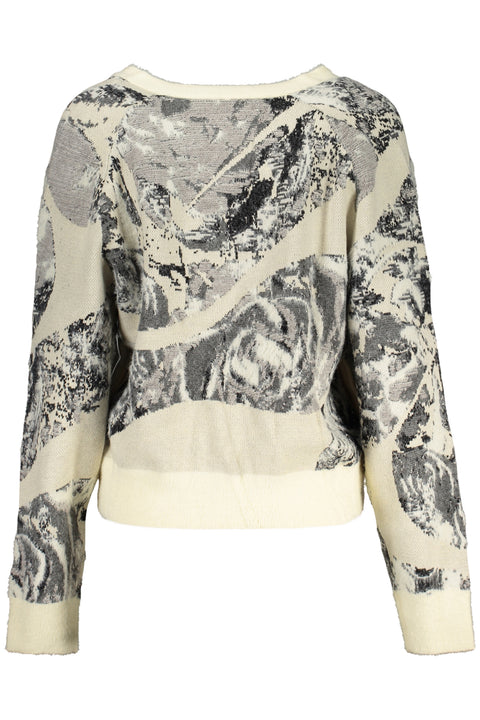Desigual Cardigan Donna Bianco