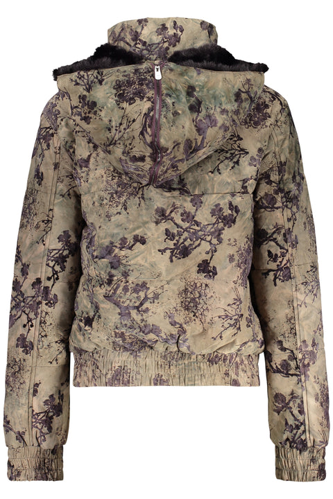 Desigual Giubbotto Donna Verde