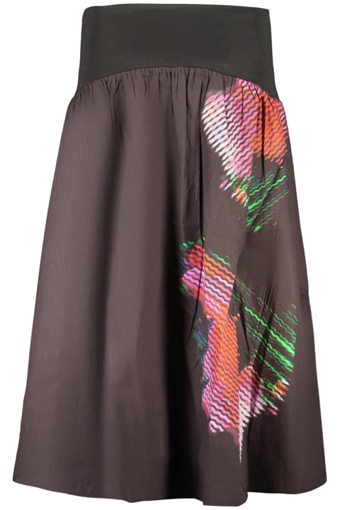 Desigual Gonna Lunga Donna Nero