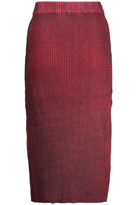 Desigual Gonna Lunga Donna Rosso