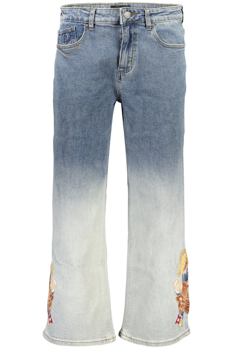 Desigual Jeans Denim Donna Azzurro