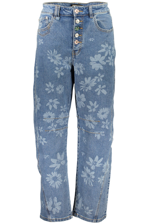 Desigual Jeans Denim Donna Azzurro