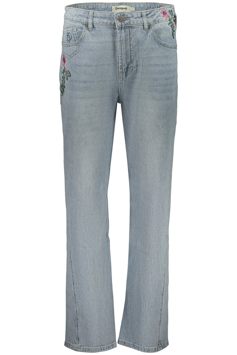 Desigual Jeans Denim Donna Azzurro