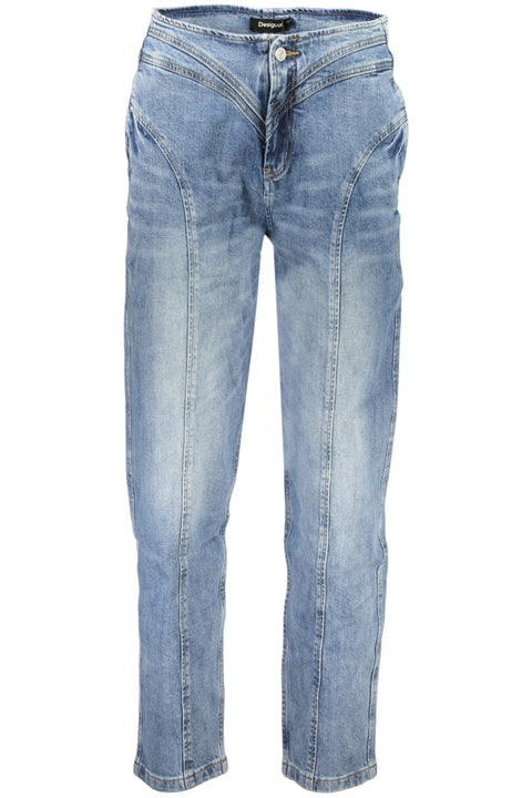 Desigual Jeans Denim Donna Azzurro