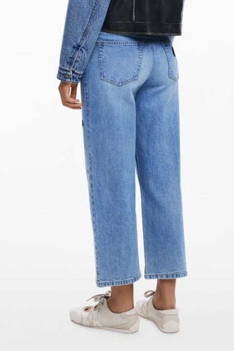 Desigual Jeans Denim Donna Azzurro