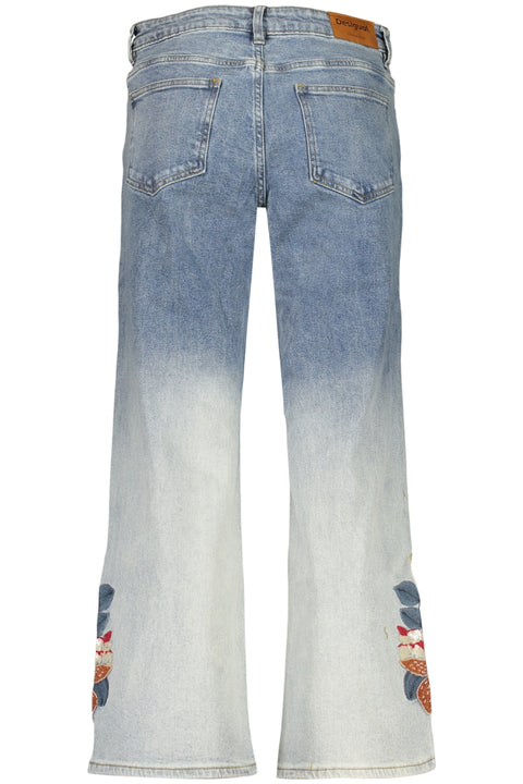 Desigual Jeans Denim Donna Azzurro