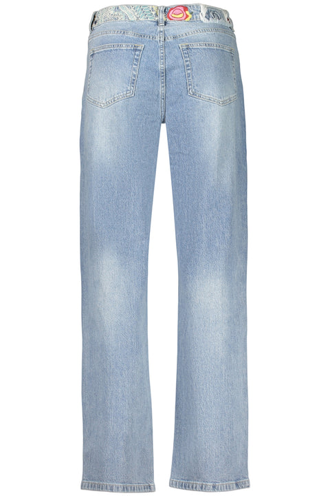 Desigual Jeans Denim Donna Azzurro