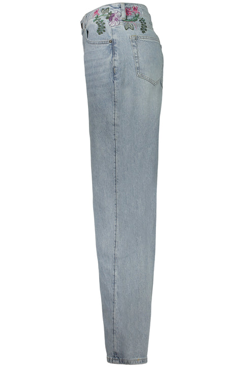 Desigual Jeans Denim Donna Azzurro