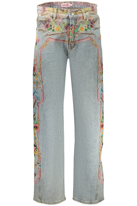 Desigual Jeans Denim Donna Blu