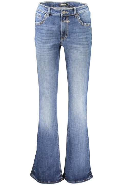 Desigual Jeans Denim Donna Blu