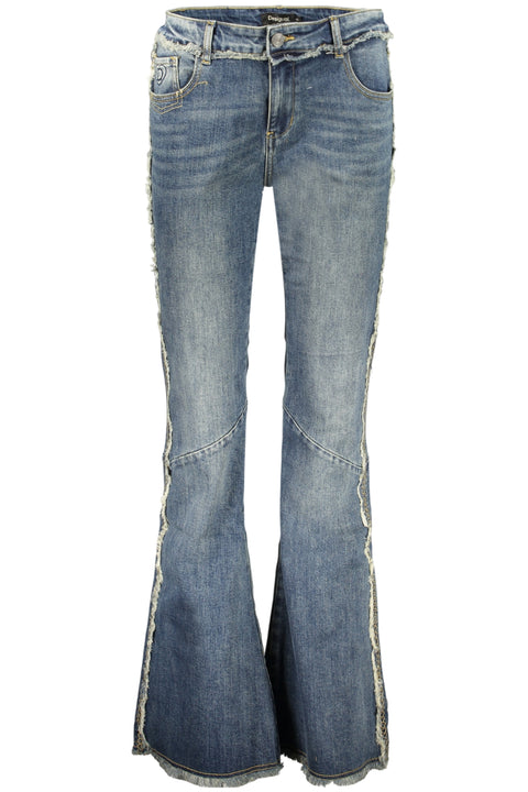 Desigual Jeans Denim Donna Blu