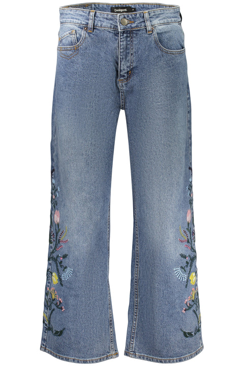 Desigual Jeans Denim Donna Blu