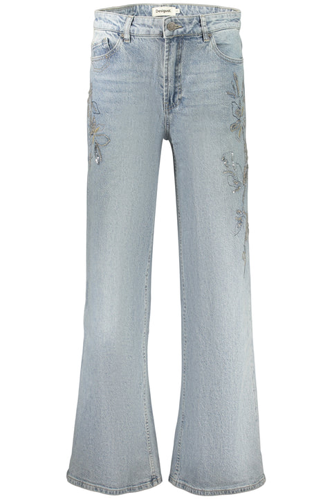 Desigual Jeans Denim Donna Blu