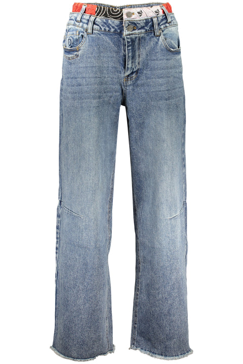 Desigual Jeans Denim Donna Blu