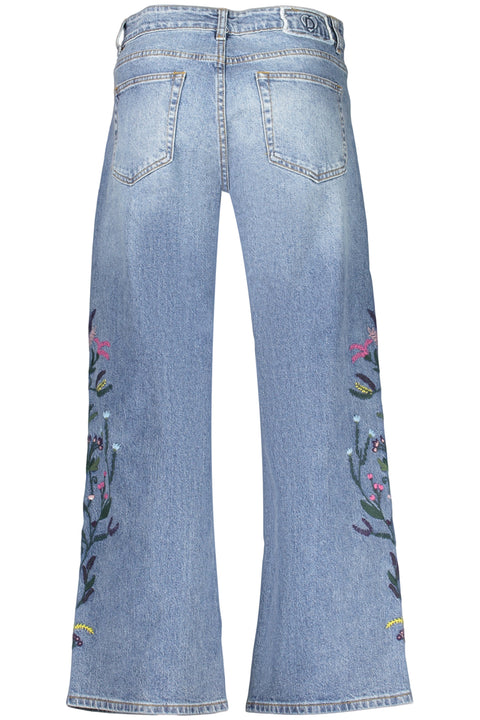 Desigual Jeans Denim Donna Blu