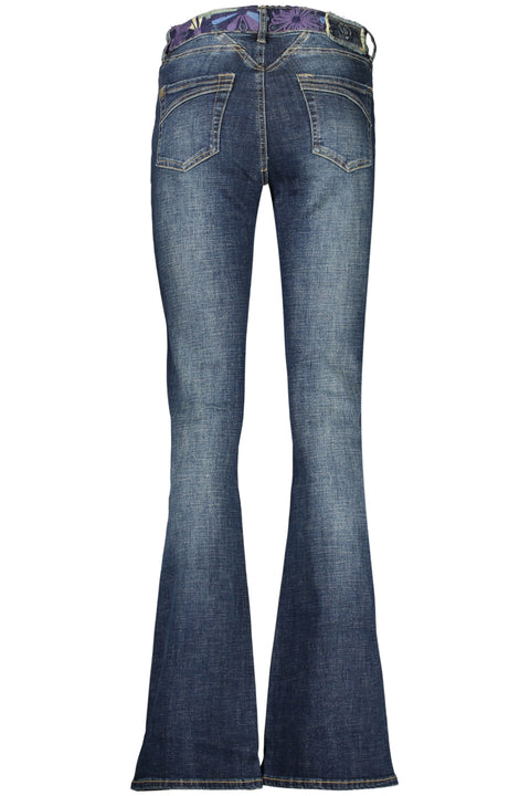 Desigual Jeans Denim Donna Blu