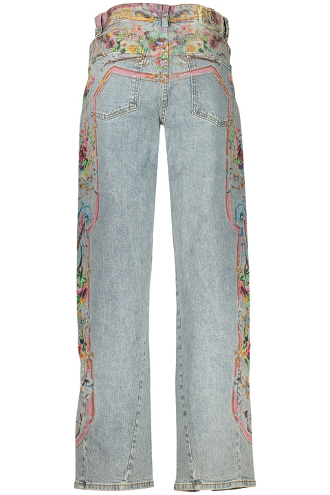 Desigual Jeans Denim Donna Blu