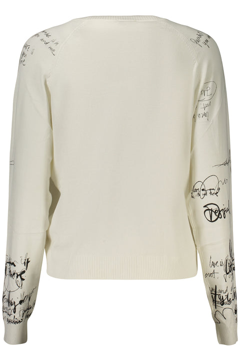Desigual Maglia Donna Bianco