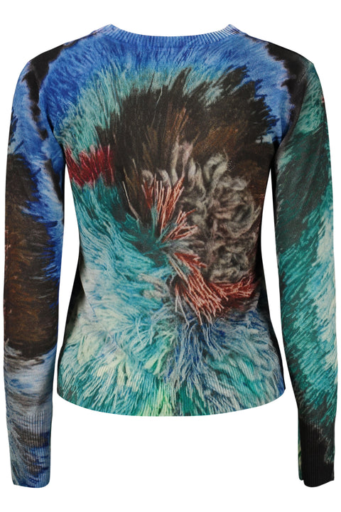 Desigual Maglia Donna Blu