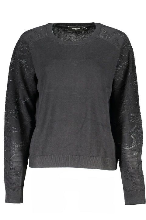 Desigual Maglia Donna Nero