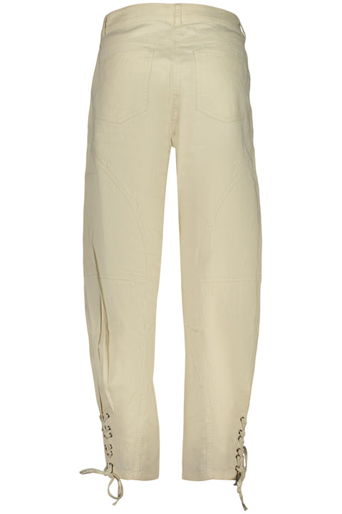 Desigual Pantalone Donna Beige