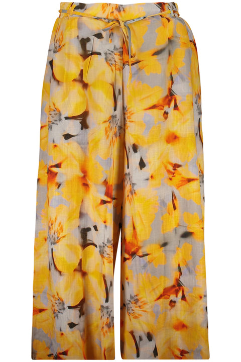 Desigual Pantalone Donna Giallo