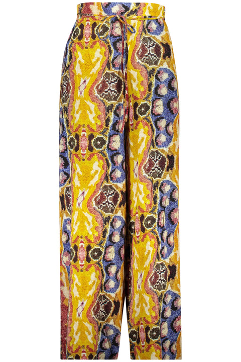 Desigual Pantalone Donna Giallo