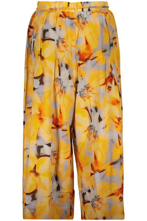 Desigual Pantalone Donna Giallo