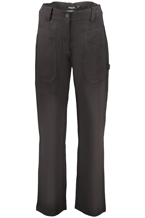 Desigual Pantalone Donna Nero