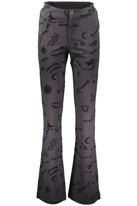 Desigual Pantalone Donna Nero