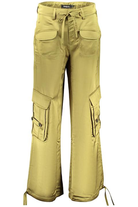 Desigual Pantalone Donna Verde