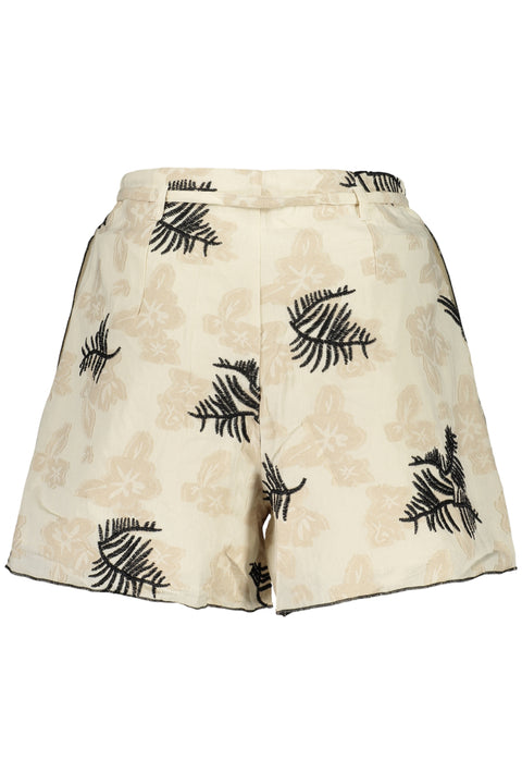 Desigual Pantalone Short Donna Beige