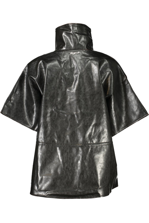 Desigual Poncho Donna Nero