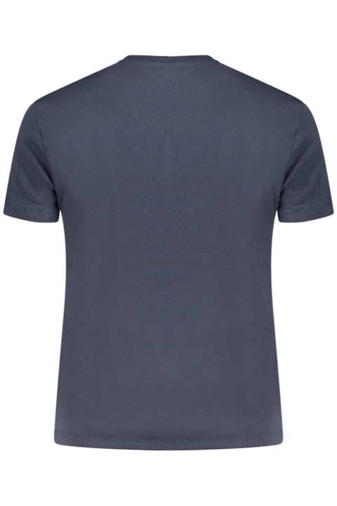 Desigual T-Shirt Maniche Corte Donna Blu