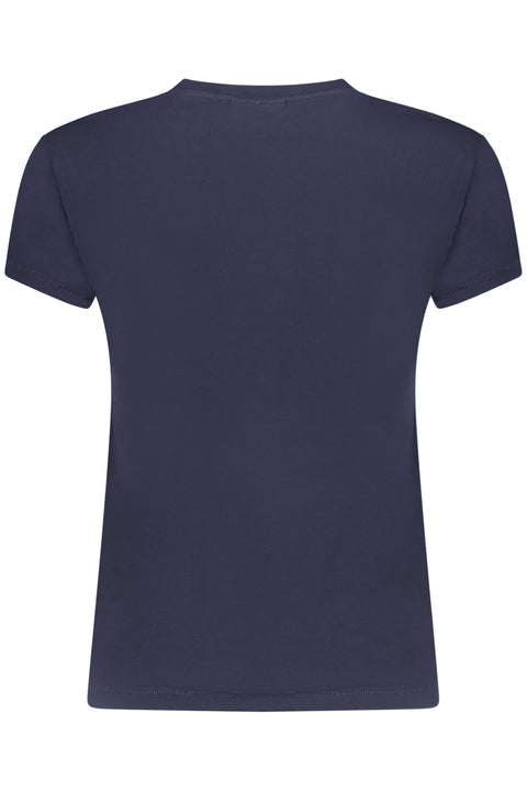 Desigual T-Shirt Maniche Corte Donna Blu