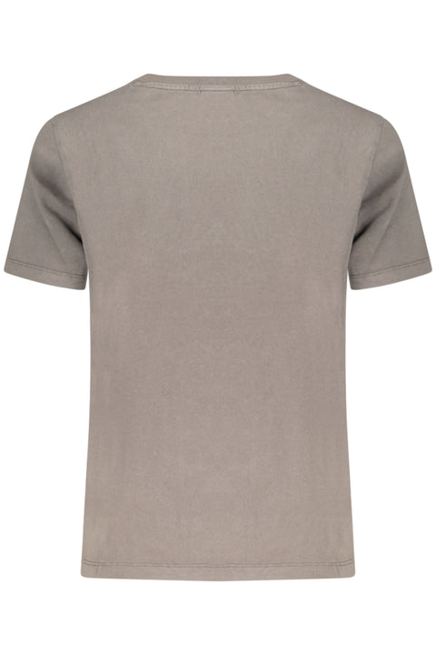 Desigual T-Shirt Maniche Corte Donna Grigio