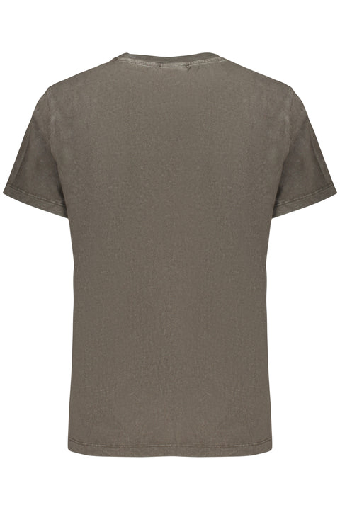 Desigual T-Shirt Maniche Corte Donna Grigio