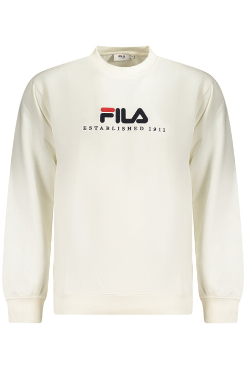 Fila Felpa Senza Zip Uomo Bianco